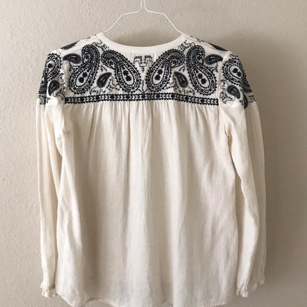 Zara Embroidered Top - Picture 3 of 3